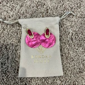 Kendra Scott Didi Gold Statement Earrings in Azalea Illusion